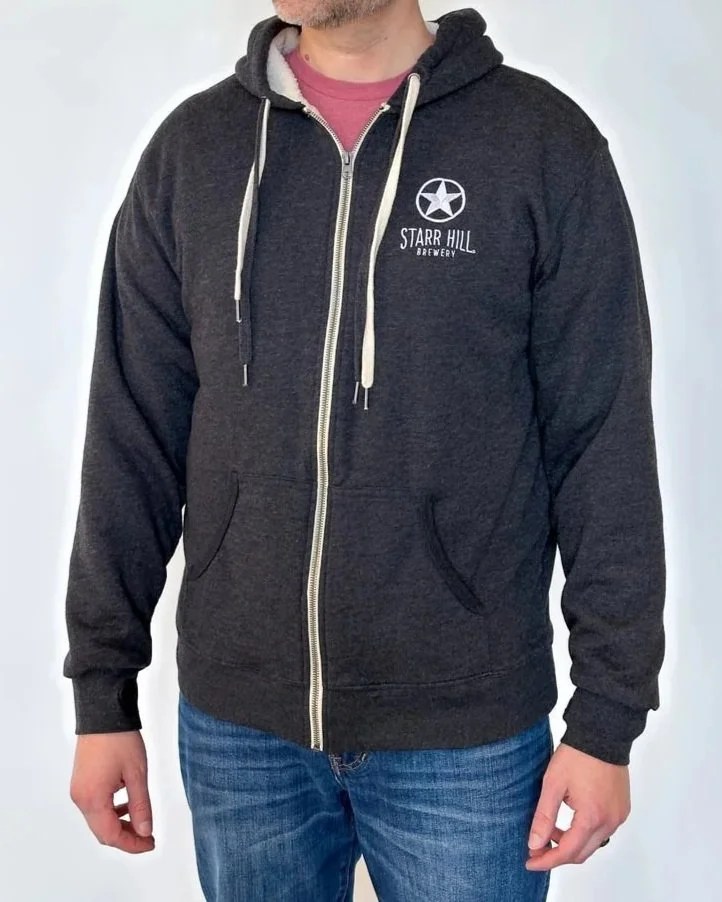 Sherpa Zip Hoodie — Starr Hill Brewery
